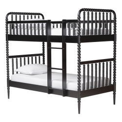 Baxton Studio Lucera 3-Drawer Daybed with Bobbin Frame, Full, Black